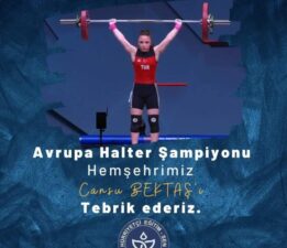 AVRUPA HALTER ŞAMPİYONU GİRESUN’UMUZDAN