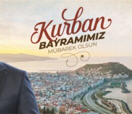 GİRESUN BELEDİYE BAŞKANI AYTEKİN ŞENLİKOĞLU, KURBAN BAYRAMI MESAJI.