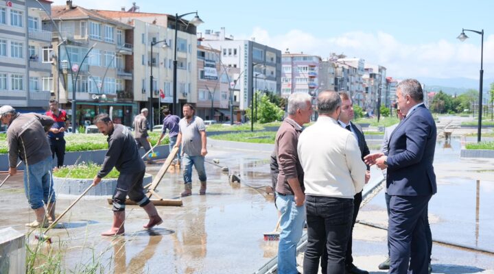 BULANCAK’TA YENİ PARK PROJESİ HIZ KAZANIYOR