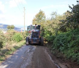 PİRAZİZ BOŞTEPE YOLUNDA BÜYÜK DÖNÜŞÜM