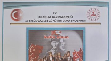 19 EYLÜL GAZİLER GÜNÜ TÖRENLE KUTLANACAK