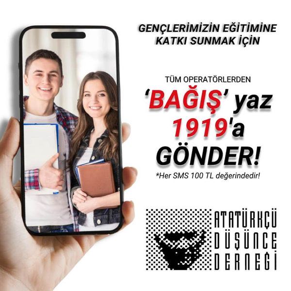 ATATÜRKÇÜ DÜŞÜNCE DERNEĞİ’NDEN GENÇLERE DESTEK