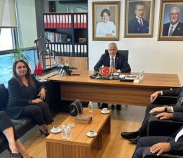 İYİ PARTİ GİRESUN HEYETİ’NDEN ENVER YILMAZ’A ZİYARET