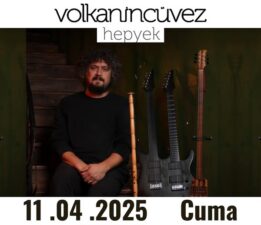 BULANCAK’IN GURURU VOLKAN İNCÜVEZ, 11 NİSAN’DA İZMİR DEFXANE SAHNESİNDE!