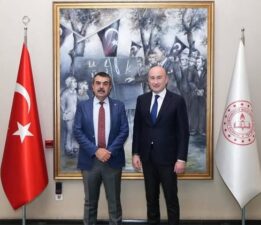 HÜSEYİN YÜCEL’DEN MİLLİ EĞİTİM BAKANI’NA ZİYARET