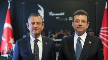 GENEL BAŞKANIMIZ ÖZEL İLE CUMHURBAŞKANI ADAYIMIZ İMAMOĞLU’NUN YANINDAYIZ.