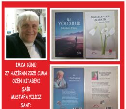 ŞİİR SEVERLER ÖZEN KİTABEVİ’NDE BULUŞUYOR