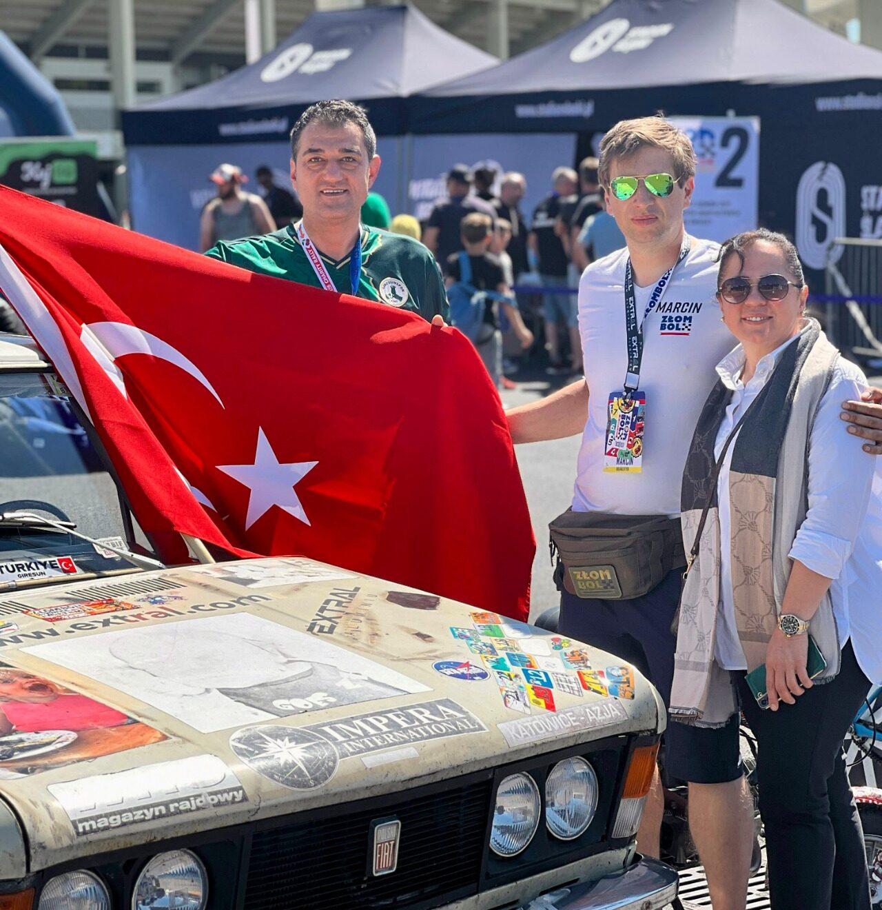 850 ARAÇLIK DEV KONVOY POLONYA’DAN GİRESUN’A YOLA ÇIKTI