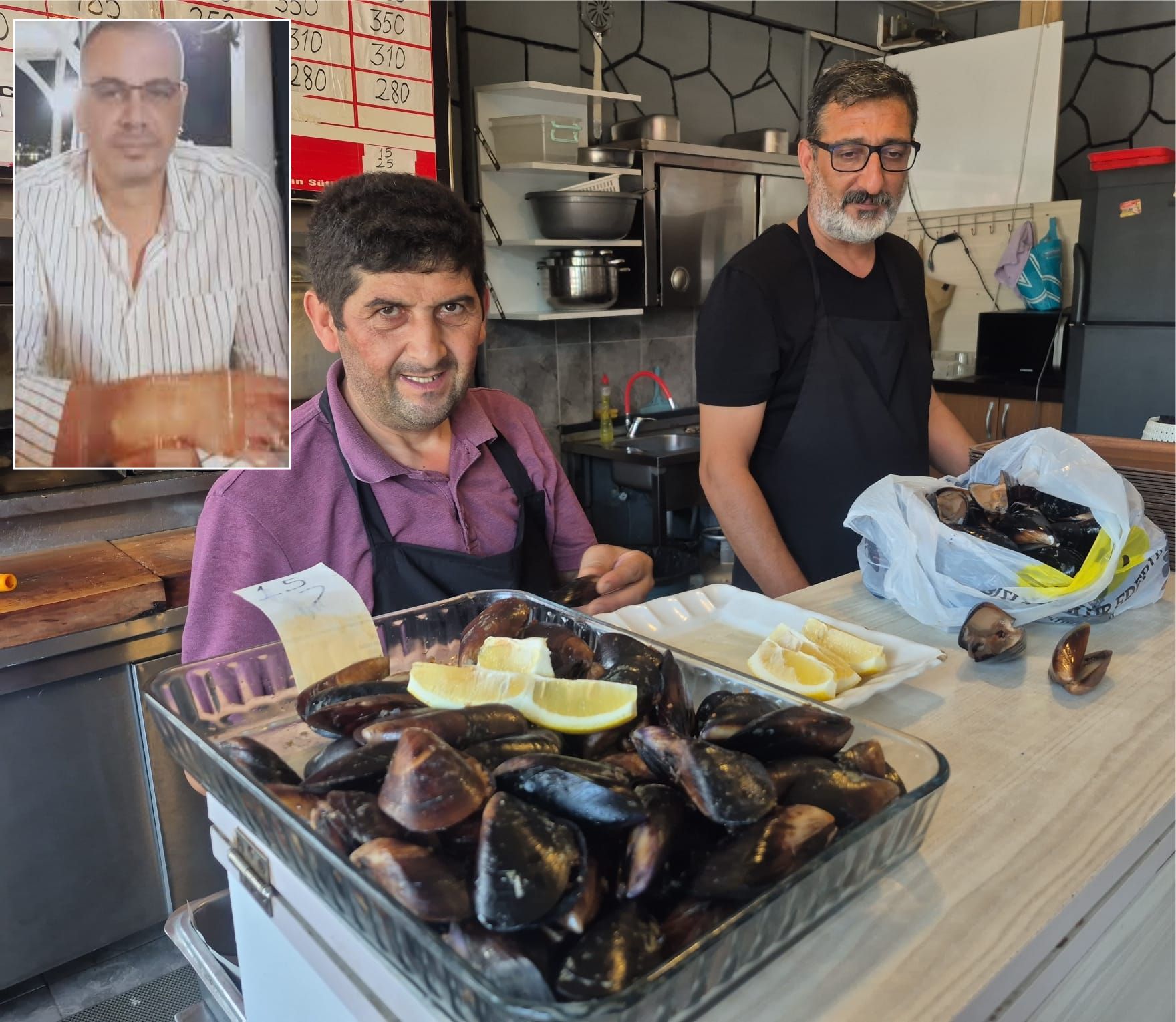 GİRESUN BULANCAK’TA MİDYE DOLMA KEYFİ