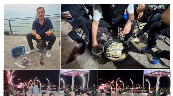 BULANCAK İSKELESİ’NDE BALIK ZİYAFETİ