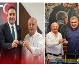 BULANCAKSPOR’DAN KAYMAKAM VE BELEDİYE BAŞKANINA TAKDİMLER