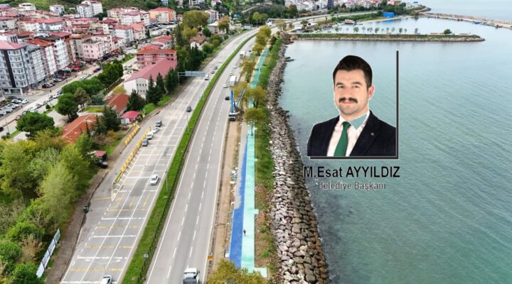 PİRAZİZ SAHİLİNDE ÇALIŞMALAR TÜM HIZIYLA DEVAM EDİYOR