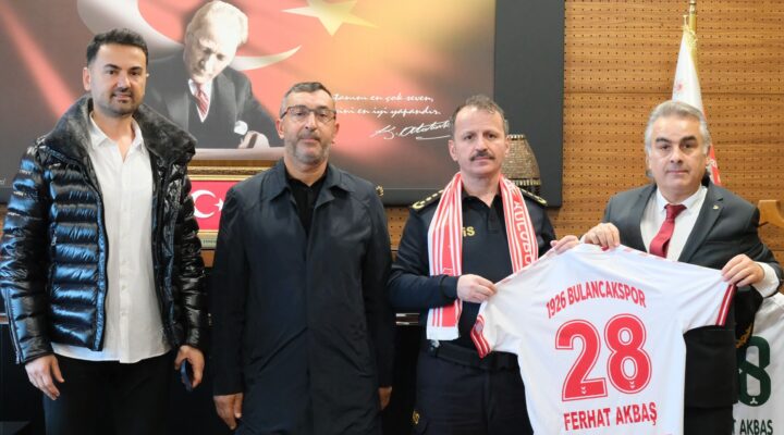 1926 BULANCAKSPOR’DAN EMNİYET VE JANDARMA ZİYARETİ
