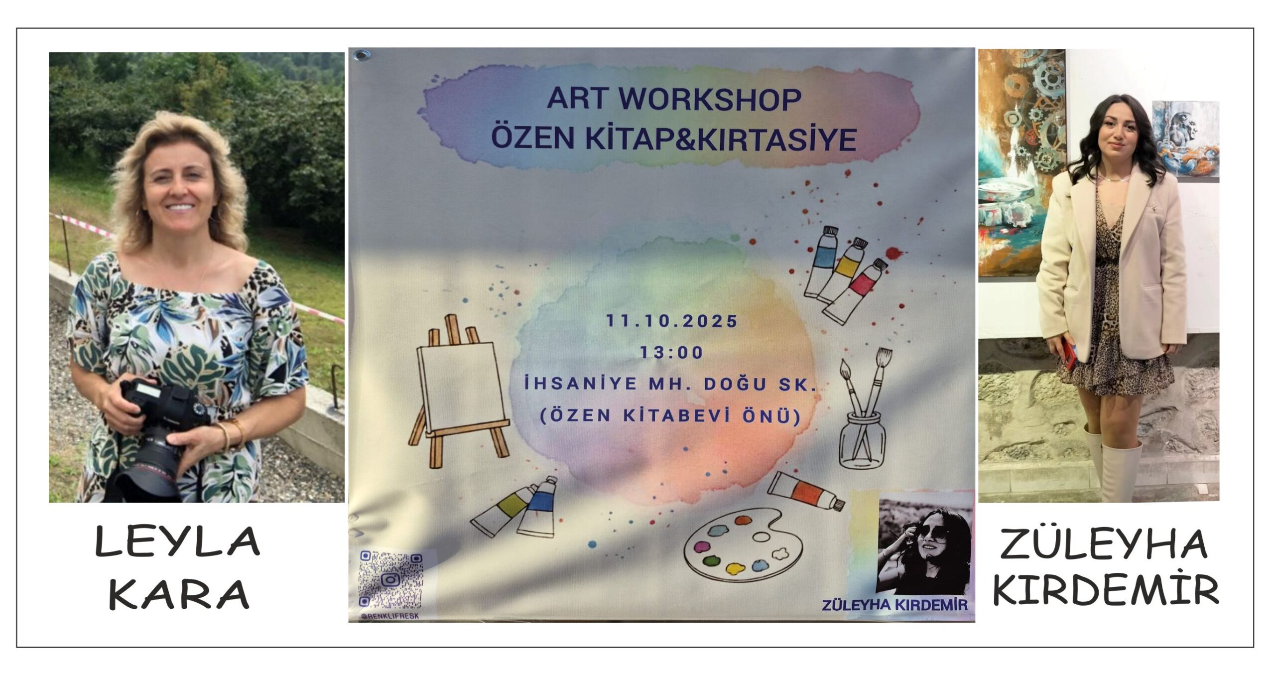 DOĞU SOKAK BİR GÜNLÜĞÜNE SANAT ATÖLYESİNE DÖNÜŞÜYOR