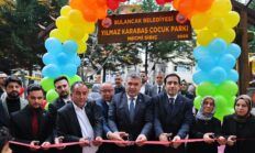 YILMAZ KARABAŞ ÇOCUK PARKI TÖRENLE AÇILDI