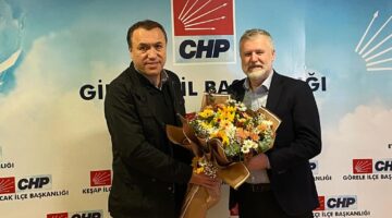 KEMAL AYDIN’DAN CHP GİRESUN’A ANLAMLI ZİYARET