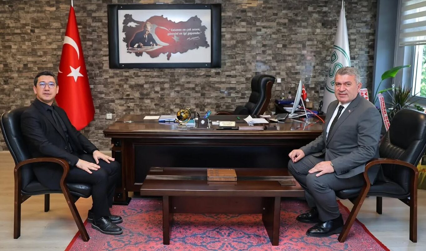 BAŞKAN SIBIÇ’TAN DSİ ŞUBE MÜDÜRÜ YONKUÇ’A NEZAKET ZİYARETİ