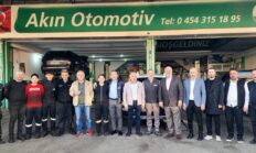 AK PARTİ İL BAŞKANI YILMAZ’DAN BULANCAK SANAYİ ESNAFINA ZİYARET