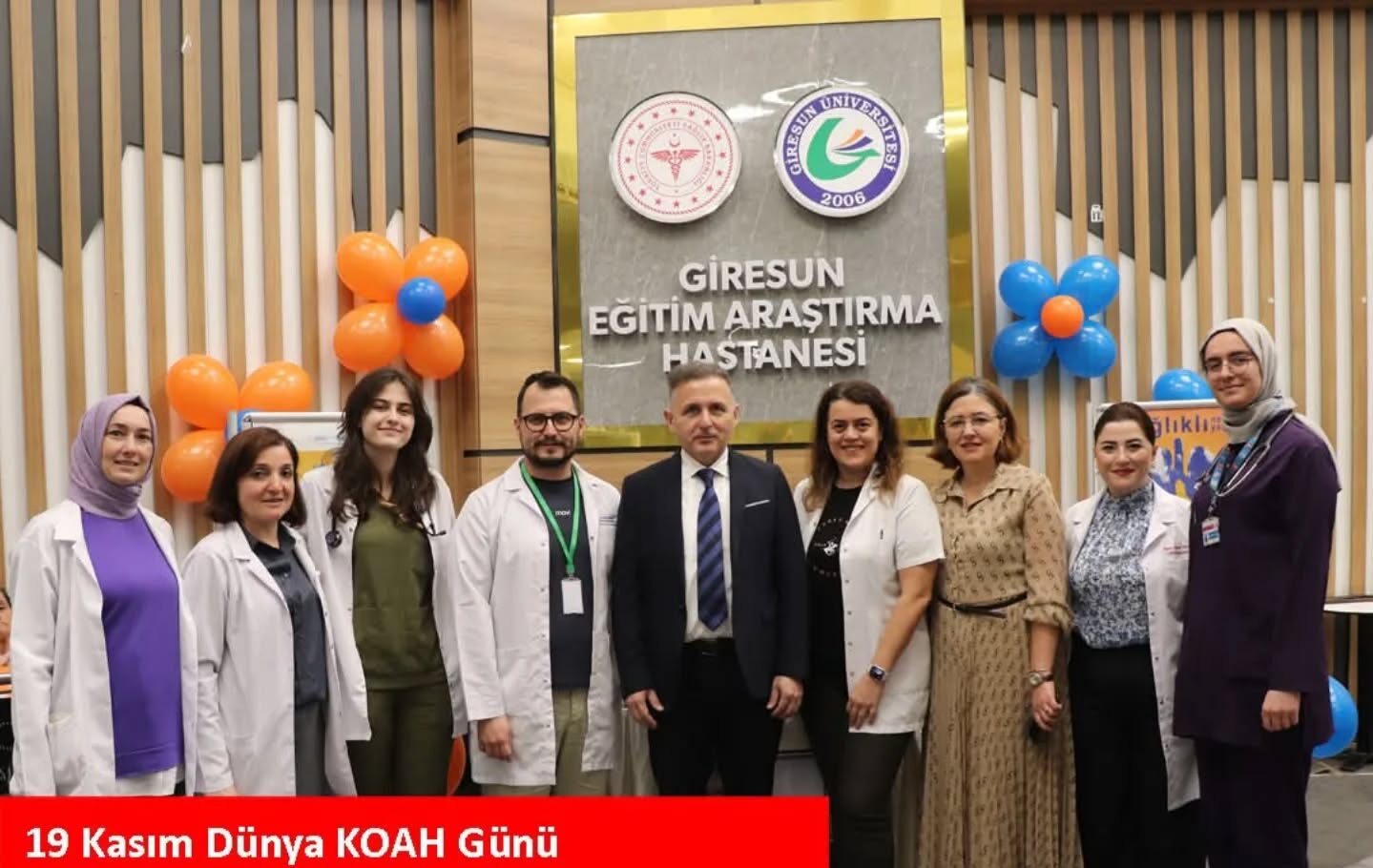 19 KASIM DÜNYA KOAH GÜNÜ