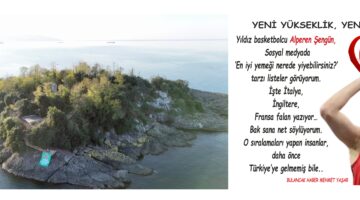 ALPEREN ŞENGÜN’ÜN MEMLEKETİNDE ŞENGÜN İÇİN ADA’DA PANKART AÇILDI