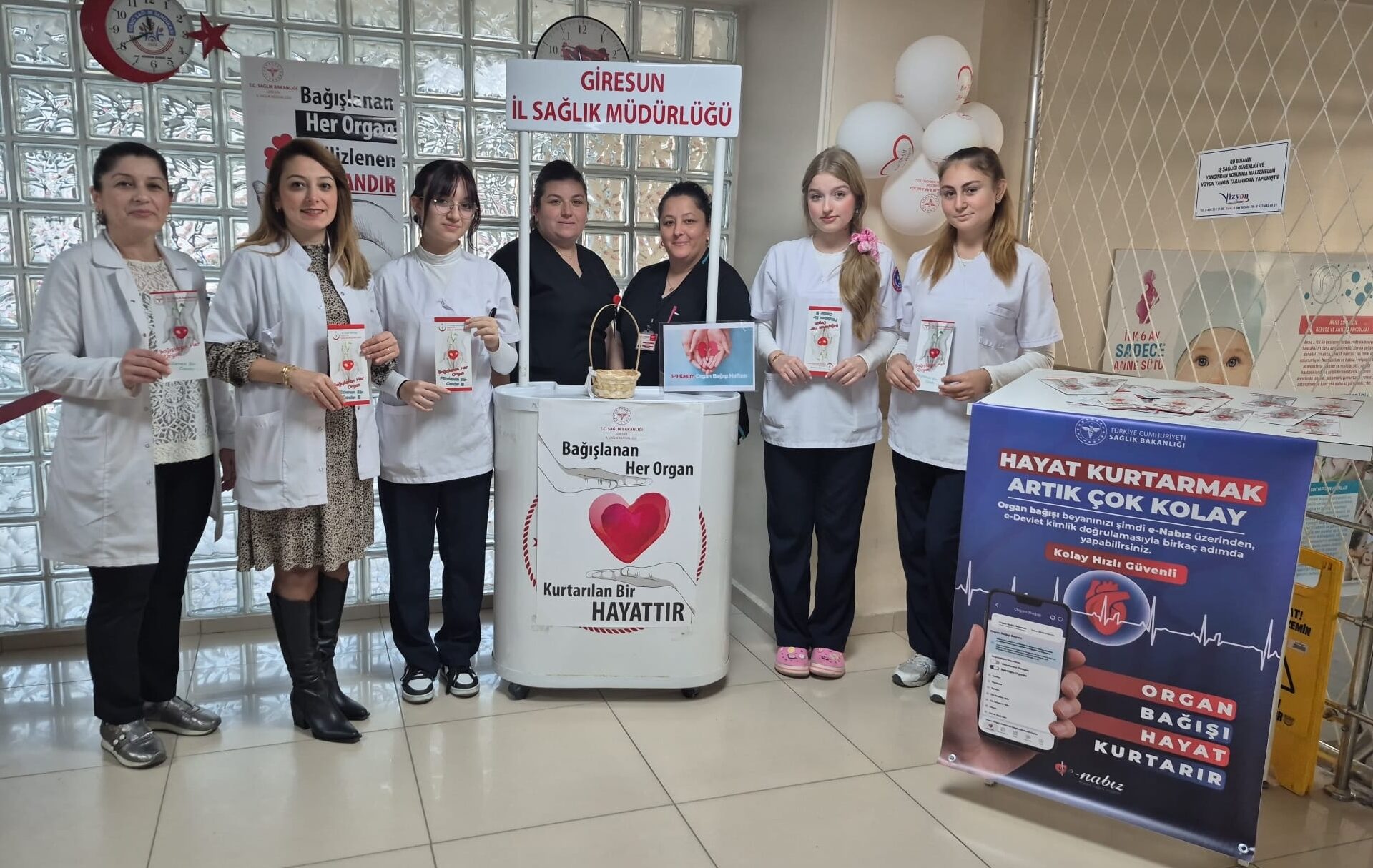 BDH’NDE ORGAN BAĞIŞI HAFTASI ETKİNLİĞİ DÜZENLENDİ