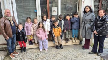 MİNİKLERDEN MEDYA DÜNYASINA RENKLİ ZİYARET