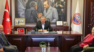 YİRMİBEŞ AİLESİ’NDEN BAŞKAN SIBIÇ’A ANLAMLI ZİYARET