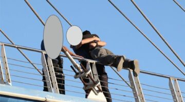 BULANCAK’TA ÜST GEÇİTTE İNTİHAR GİRİŞİMİ ENGELLENDİ