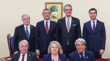 ADD’DEN CHP GENEL BAŞKANI ÖZGÜR ÖZEL’E ANLAMLI ZİYARET