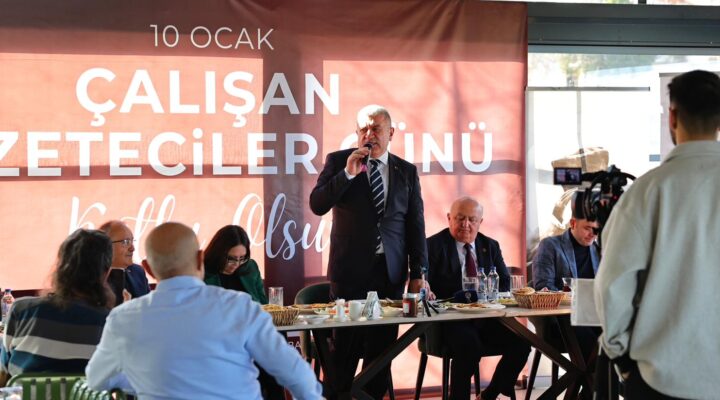 BAŞKAN SIBIÇ, 10 OCAK’TA GAZETECİLERLE BİR ARAYA GELDİ