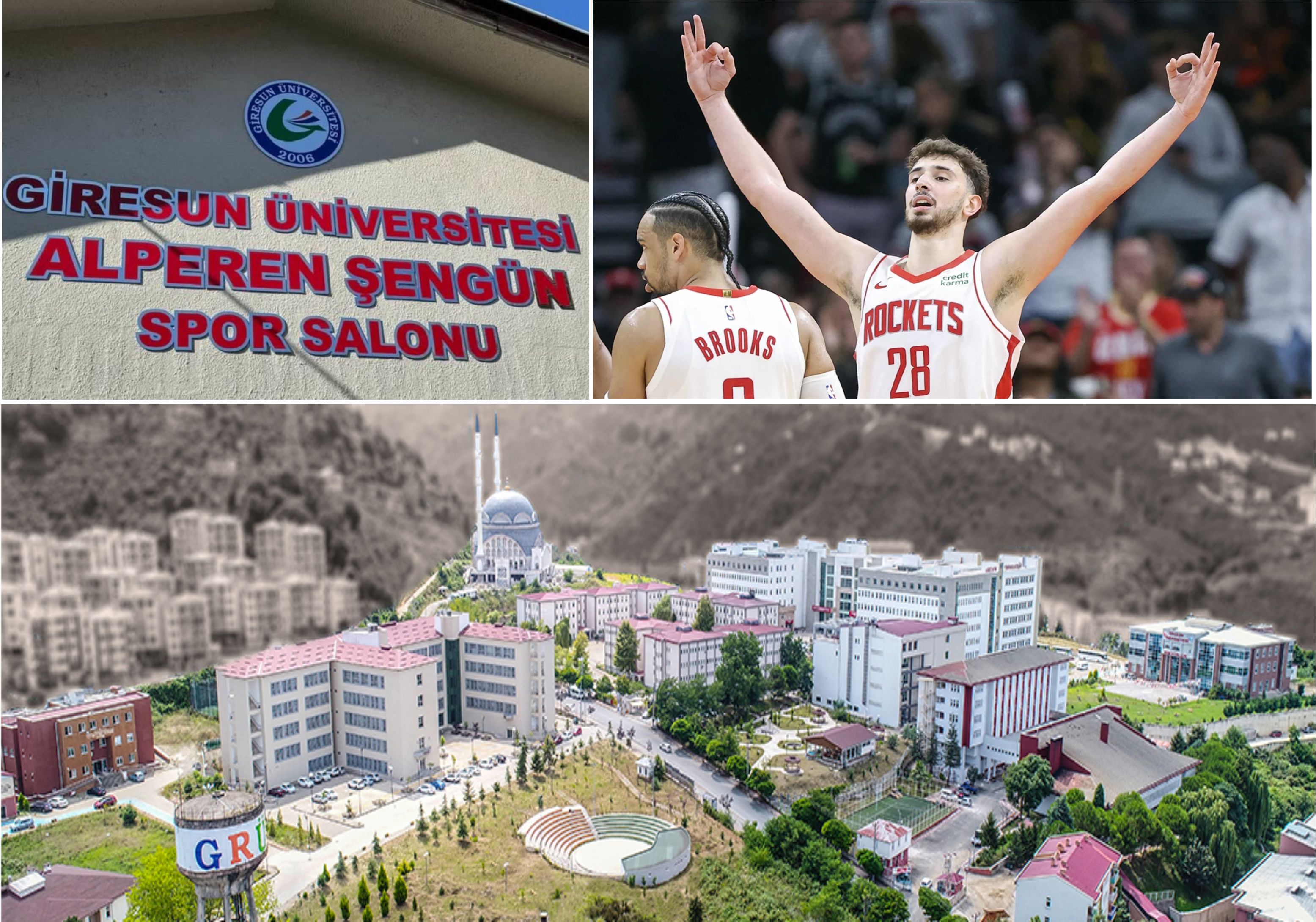 GİRESUN ÜNİVERSİTESİ’NDEN ALPEREN ŞENGÜL’E VEFA: SPORUN VE AHLAKIN ADI DUVARLARA YAZILDI