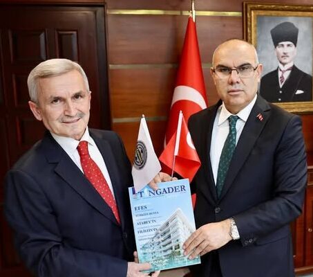 TİNGADER GİRESUN TEMSİLCİSİ CAHİT AKDOĞAN’DAN VALİ KOÇ’A ZİYARET