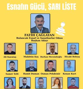 BULANCAK ESNAF VE SANATKARLAR ODASI’NDA YENİ BAŞKAN FATİH ÇAĞLAYAN