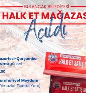 BULANCAK’TA HALK ET MAĞAZASI YENİDEN HİZMETTE!