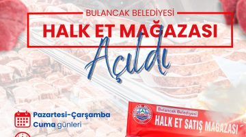 BULANCAK’TA HALK ET MAĞAZASI YENİDEN HİZMETTE!