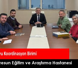 GİRESUN EĞİTİM VE ARAŞTIRMA HASTANESİ MHRS RANDEVU KOORDİNASYON BİRİMİ KURULDU