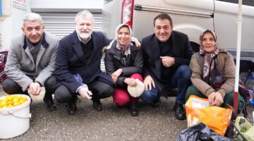 BAŞKAN KÖSE PAZARCI ESNAFI VE VATANDAŞLARI DİNLEDİ