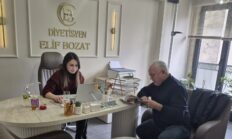 DİYETİSYEN ELİF BOZAT’A ANLAMLI ZİYARET
