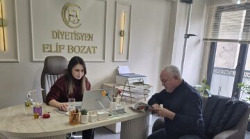 DİYETİSYEN ELİF BOZAT’A ANLAMLI ZİYARET