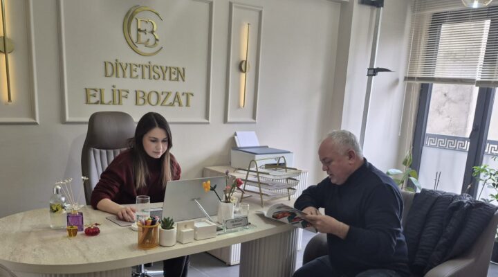 DİYETİSYEN ELİF BOZAT’A ANLAMLI ZİYARET