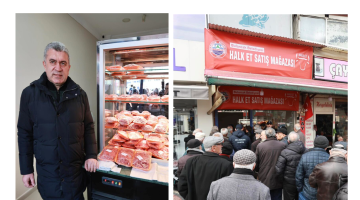 CUMHURİYET MEYDANI’NDA HALK ET HAZIRLIĞI