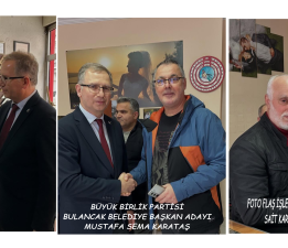 KARATAŞ AİLESİNE ANLAMLI TAZİYE ZİYARETİ