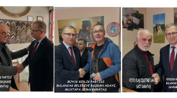 KARATAŞ AİLESİNE ANLAMLI TAZİYE ZİYARETİ