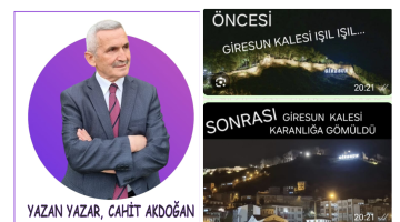 GİRESUN’DA İKİ TABLO: KARANLIKTAKİ KALE, AYDINLIK KARAR