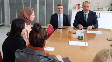 İLÇE MİLLÎ EĞİTİM MÜDÜRÜ ŞENEL BULUT’TAN BARBAROS’A ZİYARET