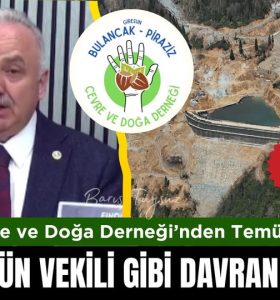 GİRESUN ÇEVRE VE DOĞA DERNEĞİ’NDEN AK PARTİLİ TEMÜR’E SERT YANIT