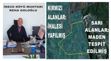 BULANCAK İNECE’DE MADEN ALARMI