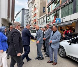 AK PARTİ BULANCAK TEŞKİLATI BAYRAMLAŞMA PROGRAMINDA BİR ARAYA GELDİ