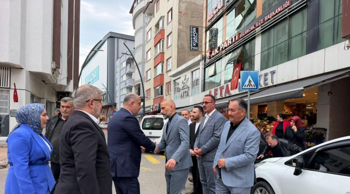 AK PARTİ BULANCAK TEŞKİLATI BAYRAMLAŞMA PROGRAMINDA BİR ARAYA GELDİ