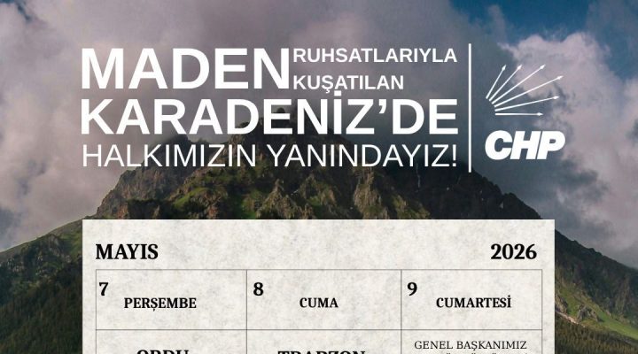 GİRESUN’UN MADEN DOSYASI 7 MAYIS’TA SEKÜ’DE SAHAYA TAŞINIYOR